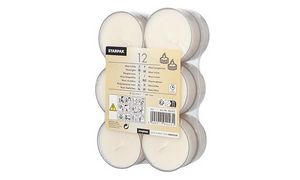 Grote witte waxinelichtjes, diameter 57 mm