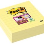 Post-it Zelfklevende notitieblokken super sticky, 101 x 101 mm, geel