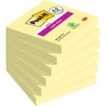 Post-it Zelfklevende notitieblokjes super sticky, 76 x 76 mm, 4+2 actie