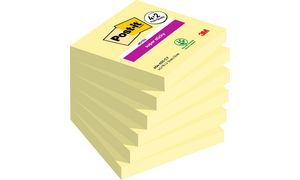 Post-it Zelfklevende notitieblokjes super sticky, 76 x 76 mm, 4+2 actie