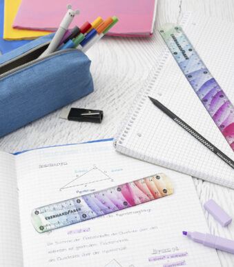 EBERHARD FABER platte liniaal Rainbow, 150 mm