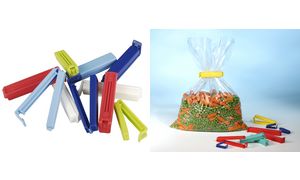 Gekleurde assortiment sluitclips Gekleurde assortiment sluitclips