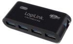 LogiLink USB 3.0 Hub snelheid met voeding, 4 poorten