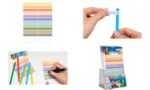 Herma multikleur stiftetiketten met acrylhouder