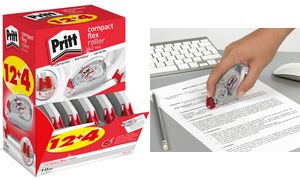 Pritt correctieroller Compact Flex, 16 in multi-pak Pritt correctieroller Compact Flex, 16 in multi-pak