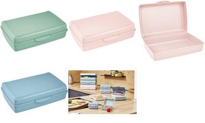 Klikbakje voor broodtrommel 'luca', groot model, noordsegroentint.