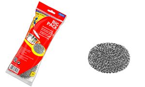 Peggy Perfect RVS-pannenspons, 3 in een pak Peggy Perfect RVS-pannenspons, 3 in een pak