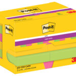 Post-it plaknotities super sticky, 47,6 x 47,6 mm
