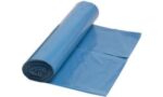 dm-folien afvalzakken, blauw, 70 liter, van LDPE
