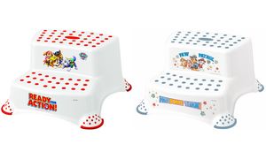 Trapkrukje voor kinderen 'Igor Paw Patrol', twee treden, wit