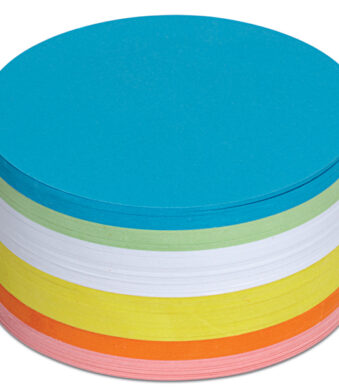 MAUL moderatiekaart, rond, diameter: 95 mm, kleuren assorti
