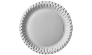 STARPAK kartonnen bord, rond, diameter: 230 mm, wit, 100 stuks STARPAK kartonnen bord, rond, diameter: 230 mm, wit, 100 stuks