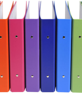 EXACOMPTA Ringband, 2-rings mechaniek, 230 x 215 mm, diverse kleuren