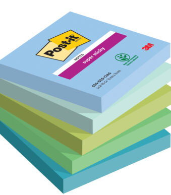 Post-it Zelfklevende notitieblokjes super sticky, 76 x 76 mm, Oasis
