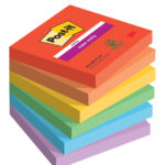 Post-it Super Sticky Notes 76x76mm Playful kleuren