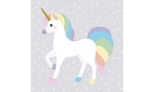 PAPSTAR motiefservetten ´Unicorn´, 330 x 330 mm, 20 stuks PAPSTAR motiefservetten ´Unicorn´, 330 x 330 mm, 20 stuks