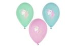 PAPSTAR luchtballonnen 'Unicorn', kleuren assorti