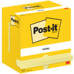 Post-it Zelfklevende notitieblokjes geel 127 x 76 mm