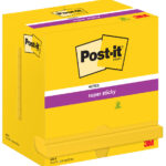 Post-it Zelfklevende notitieblokjes super sticky, 127x76mm, ultra geel