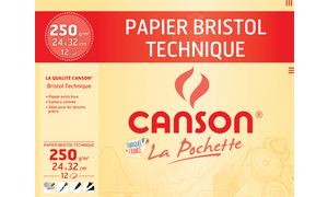 CANSON tekenpapier Bristol, 240 x 320 mm, 250 g/m2