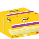 Post-it Zelfklevende notitieblokjes super sticky, 51 x 76 mm, geel