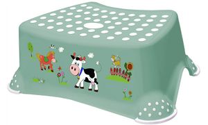 Groen kindertrappenkrukje 'Tomek Vrolijke Boerderij'