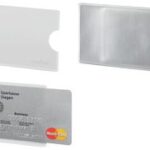 DURABLE RFID-beveiligde creditcardhouder, 86x54 mm, transparant