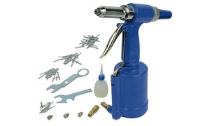 BRÜDER MANNESMANN Perslucht klinknagelpistool set