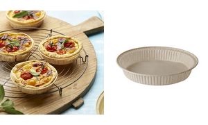 PAPSTAR bakvorm ´pure´, rond, 220 ml, bruin, papier