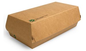 PAPSTAR baguettebox ´pure´, maat: 220 x 105 x 75 mm PAPSTAR baguettebox ´pure´, maat: 220 x 105 x 75 mm
