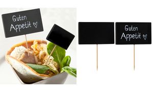PAPSTAR Fingerfood-spies ´Blackboard´, lengte: 85 mm