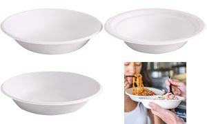 NATURE Star suikerriet-schaal, rond, 400 ml