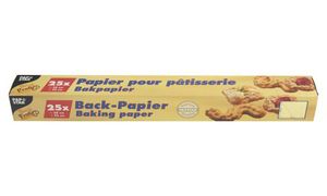 Bakovenpapier-Bakvormpjes, bruin, in opbergdoos