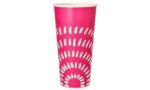 STARPAK kartonnen drinkbeker, 0,5 l, roze, 50 st.