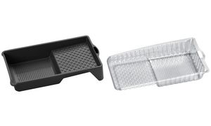 WESTEX verfbakje kunststof, 150 x 300 mm, zwart