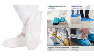 HYGOSTAR CPE-overschoen ANTI SLIDE, wit HYGOSTAR CPE-overschoen ANTI SLIDE, wit