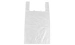 Draagtas voor hemden, HDPE, wit