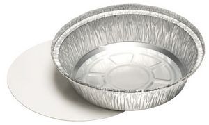 STARPAK aluminium bakje rond, met deksel, 770 ml STARPAK aluminium bakje rond, met deksel, 770 ml