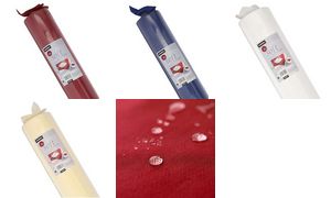 Tafelloper 'soft selection', op rol, wit