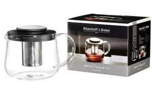 Ritzenhoff & Breker theekan YUCCA, van glas, 1,5 liter