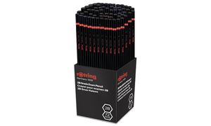 rotring potlood BLACK EXAM, 2B, 2,0 mm, 72 stuks in koker