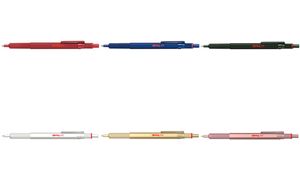 rotring drukbalpen 600, metallic-groen, M, zwart