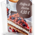 Deflecto folderhouder A4 staand transparant