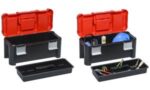 allit gereedschapkoffer McPlus Alu 25, PP, rood/zwart