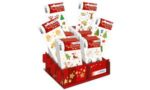 Kerstdecoratie stickervellen 'Glinsterende Kersttijd'