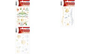 Herma Kerststerren Stickervel Herma Kerststerren Stickervel