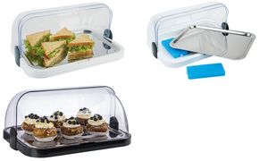 APS buffetvitrine, zwart