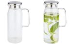 APS Glazen karaf met deksel, 1,5 liter, glas/rvs