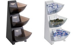 APS Portioneerrek MULTI RACK, 3-laags, roestvrij staal APS Portioneerrek MULTI RACK, 3-laags, roestvrij staal