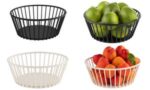 APS brood- en fruitmand URBAN, rond, 170 mm, zwart